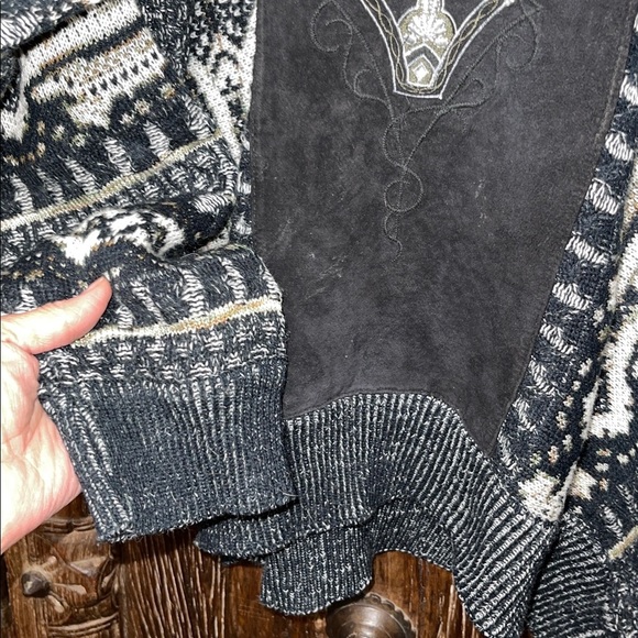 Vintage Z. Cavaricci Sweater XL – 80s 90s Knit Streetwear Made in Korea - Picture 4 of 5